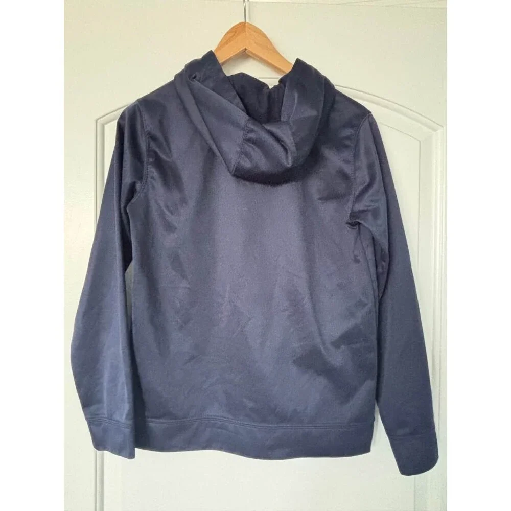 Seattle Seahawks NFL Youth Navy Blue Pullover Fleece Hoodie - Size youth L